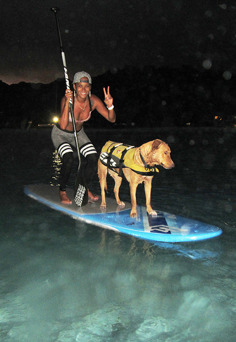 Stand-up Paddleboarding, Rarotonga, Cook Islands