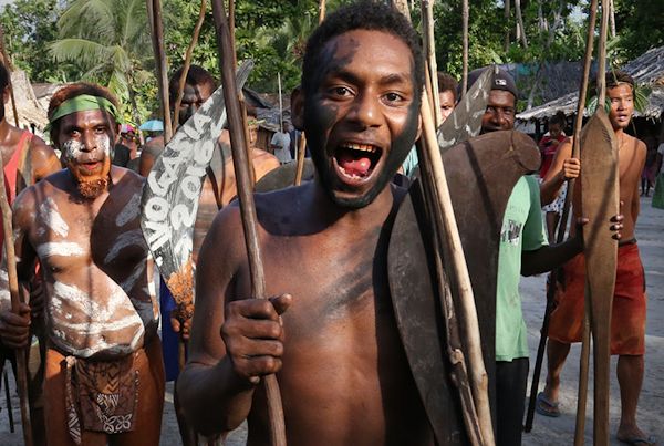 Wogasia Spear Throwing Festival, Santa Catalina, Solomon Islands