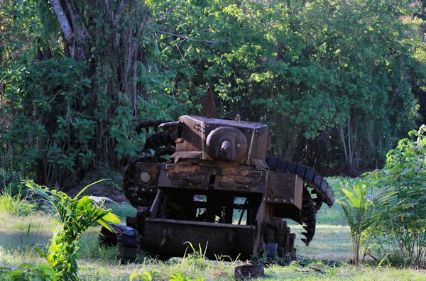 Japanese Tanks, Hell's Point, World War Two Sites, Solomon Islands