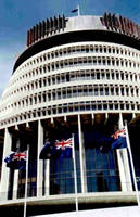 The Beehive - New Zealand's Parliament Building