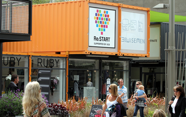 Re-Start Container Mall, Christchurch NZ after the earthquakes