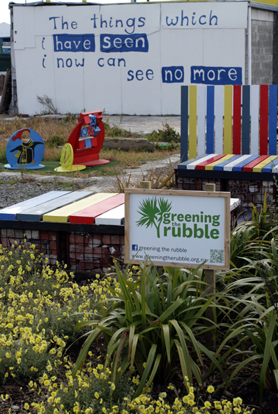 Gap Filler Play Area, Christchurch NZ after the earthquakes