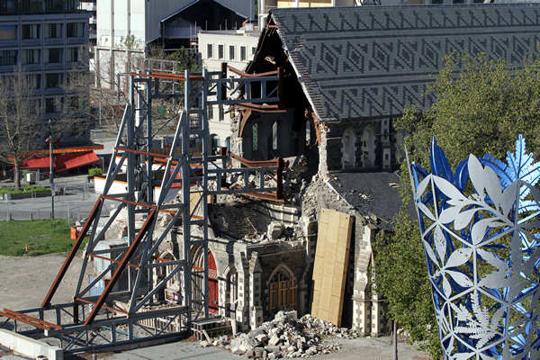 Christchurch NZ after the earthquakes