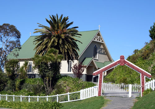 Tikitiki church, New Zealand