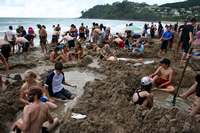 Hot Water Beach, NZ.