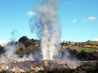 Whakarewarewa in Rotorua