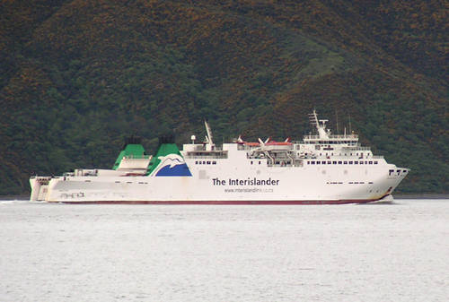 Interislander Ferry Cook's Straight New Zealand