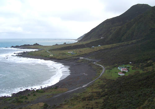 Cape Palliser coastline