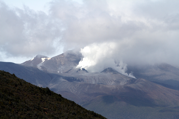 Mt Tongariro Eruption, Central Plateau, NZ.