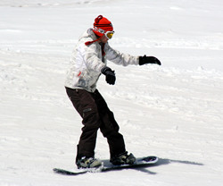 Ruapehu snowboarding